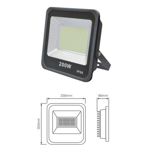 كشاف خارجي 200 وات SMD اضاءة صفراء