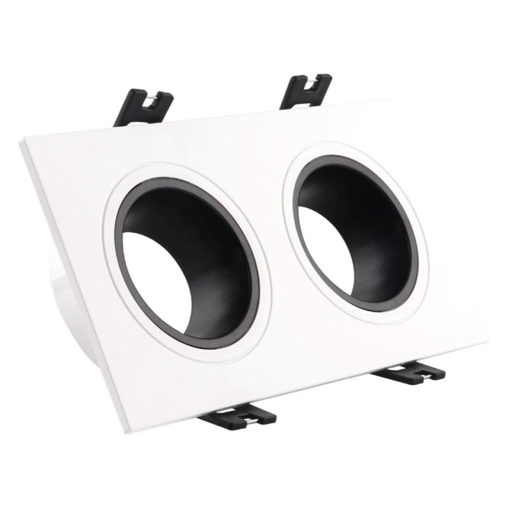 إطار متحرك بلاستيك ثنائي مزدوج أبيض وأسود مقاس 173x93x29mm