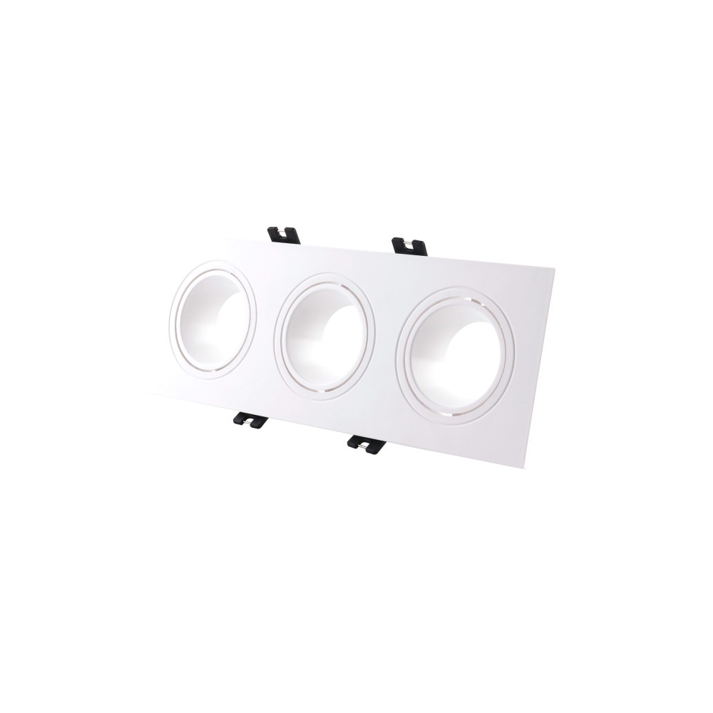 إطار متحرك بلاستيك ثلاثي أبيض كامل مقاس 253x93x29mm