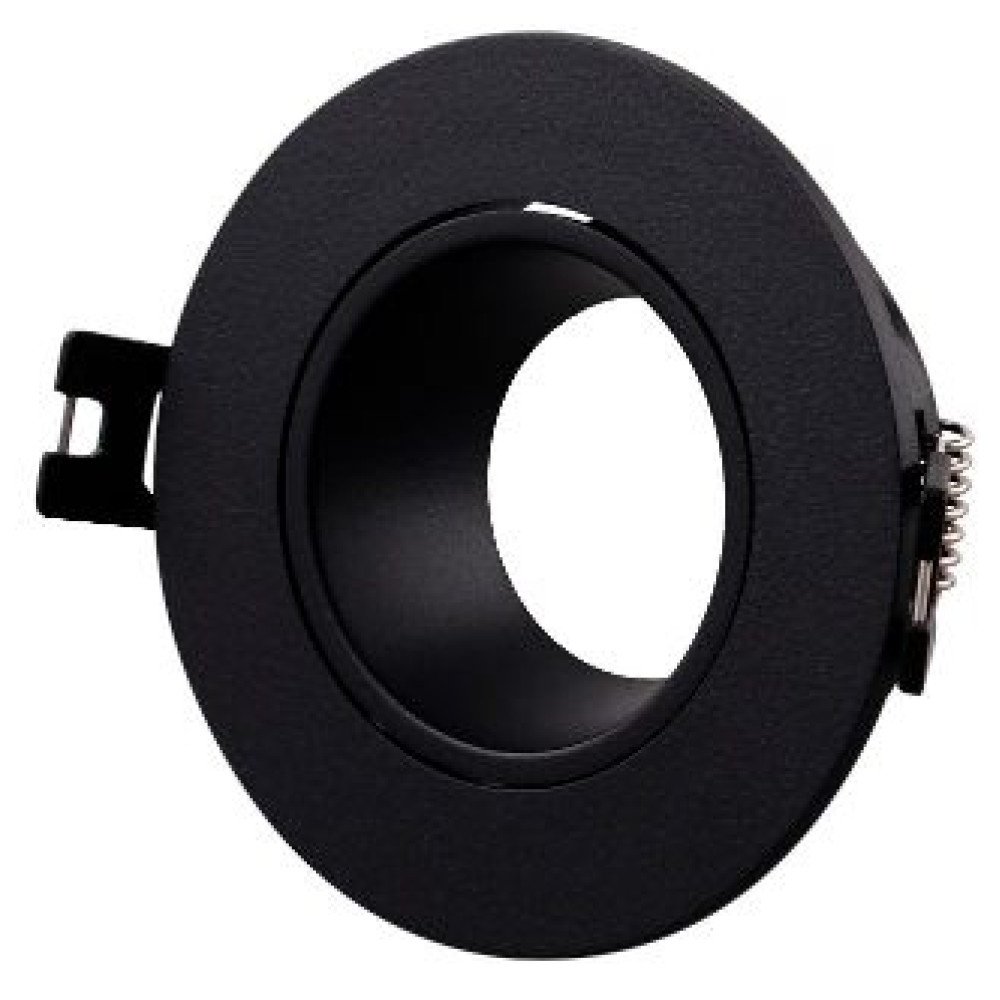 إطار دائري بلاستيك مفرد متحرك 7 سم أسود كامل مقاس  90x29mm